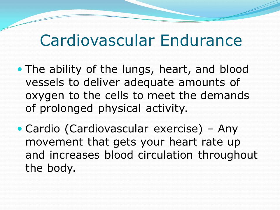 Types of cardiovascular fitness hotsell